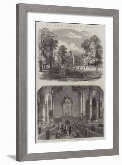 The Great Schools of England-null-Framed Giclee Print