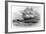 The Great Sea-Serpent When First Seen from H.M.S. Daedalus-null-Framed Giclee Print