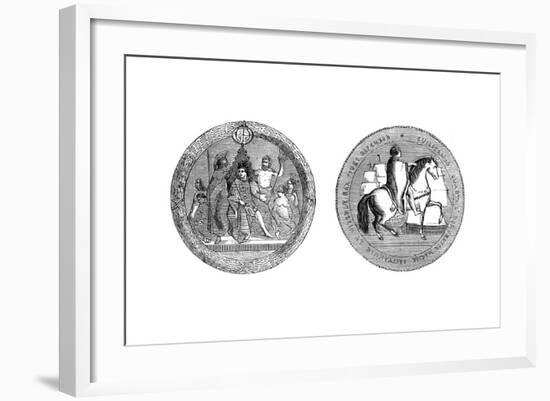 The Great Seal of King William IV, C1895-null-Framed Giclee Print