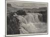 The Great Shoshone Falls, Snake River, Idaho Territory, Usa-null-Mounted Giclee Print