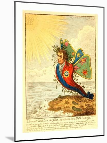 The Great South Sea Caterpillar-null-Mounted Giclee Print