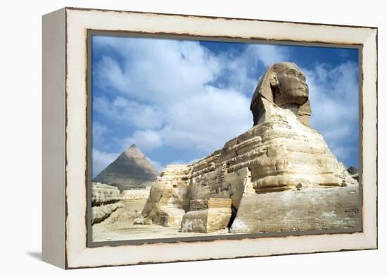 The Great Sphinx of Giza, Egypt, 20th Century-null-Framed Premier Image Canvas