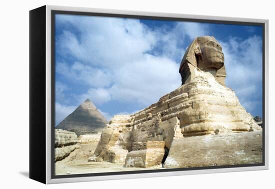 The Great Sphinx of Giza, Egypt, 20th Century-null-Framed Premier Image Canvas