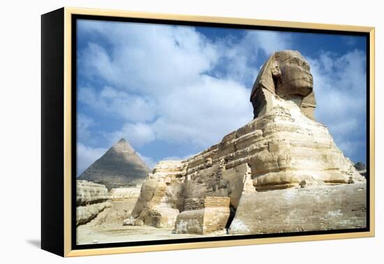 The Great Sphinx of Giza, Egypt, 20th Century-null-Framed Premier Image Canvas