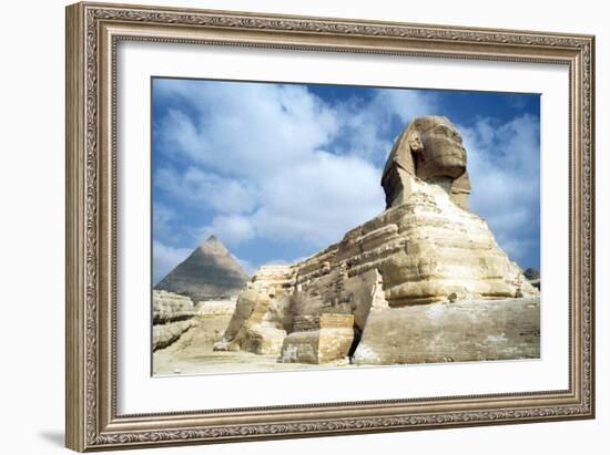 The Great Sphinx of Giza, Egypt, 20th Century-null-Framed Photographic Print