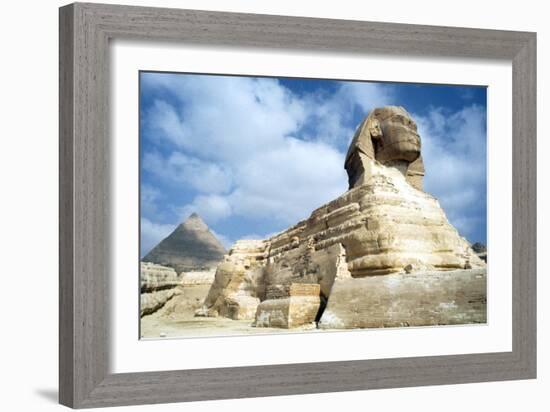 The Great Sphinx of Giza, Egypt, 20th Century-null-Framed Photographic Print