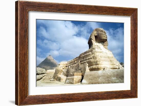 The Great Sphinx of Giza, Egypt, 20th Century-null-Framed Photographic Print