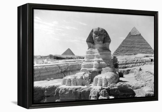 The Great Sphinx of Giza, Egypt, May 1949-null-Framed Premier Image Canvas