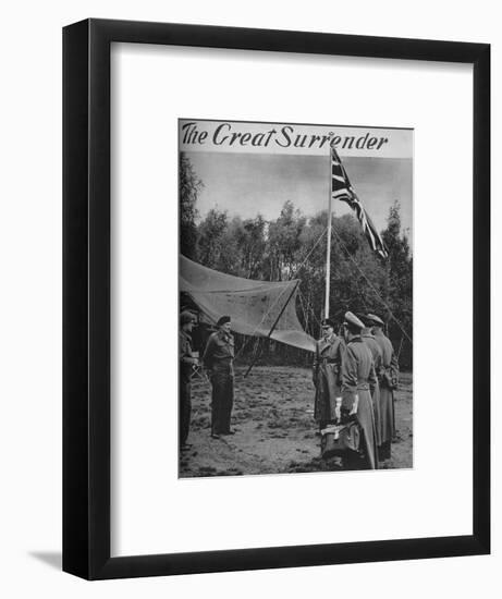 'The Great Surrender', 1945-Unknown-Framed Photographic Print