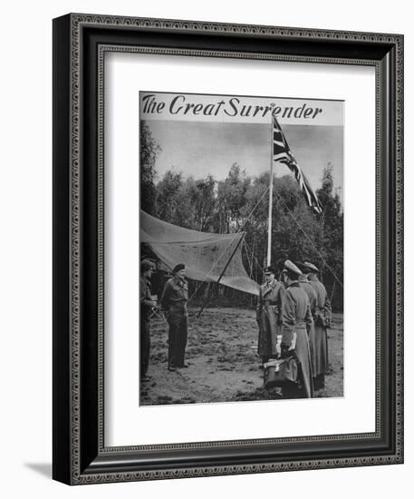 'The Great Surrender', 1945-Unknown-Framed Photographic Print