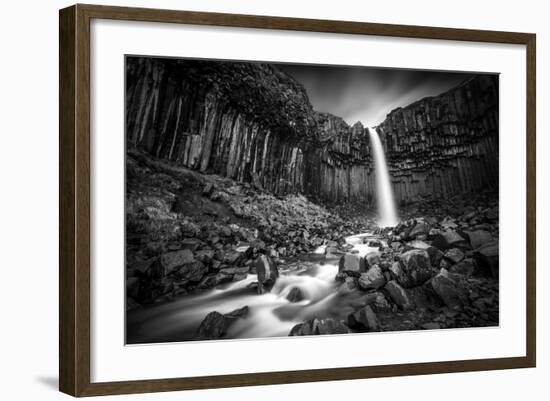 The Great Svartifoss-Janne Kahila-Framed Photographic Print