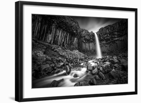 The Great Svartifoss-Janne Kahila-Framed Photographic Print