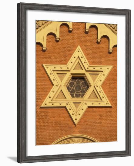 The Great Synagogue of Plzen, Czech Republic-Walter Bibikow-Framed Photographic Print