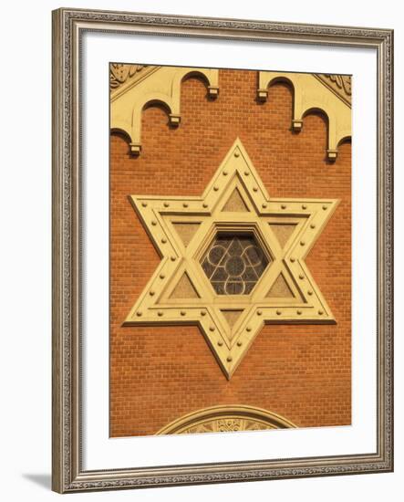 The Great Synagogue of Plzen, Czech Republic-Walter Bibikow-Framed Photographic Print