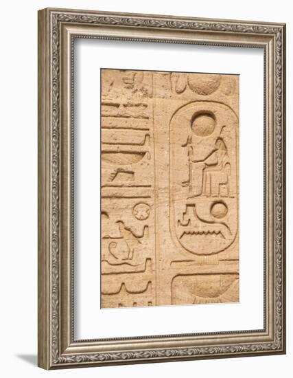 The Great Temple (Temple of Ramses II), Abu Simbel, UNESCO World Heritage Site, Egypt, North Africa-Jane Sweeney-Framed Photographic Print