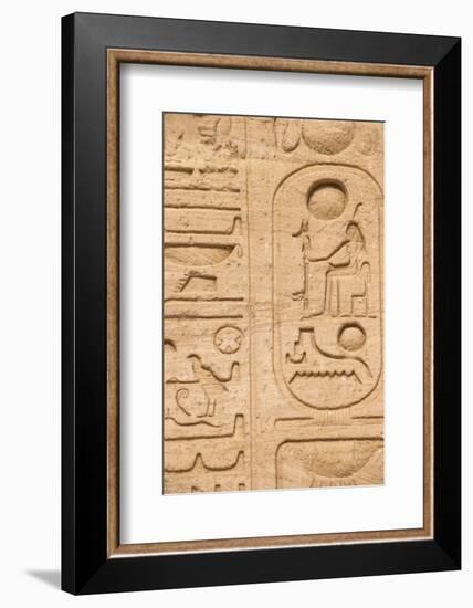 The Great Temple (Temple of Ramses II), Abu Simbel, UNESCO World Heritage Site, Egypt, North Africa-Jane Sweeney-Framed Photographic Print