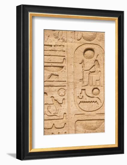 The Great Temple (Temple of Ramses II), Abu Simbel, UNESCO World Heritage Site, Egypt, North Africa-Jane Sweeney-Framed Photographic Print