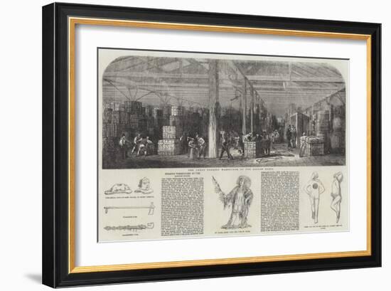 The Great Tobacco Warehouse-Samuel Read-Framed Giclee Print