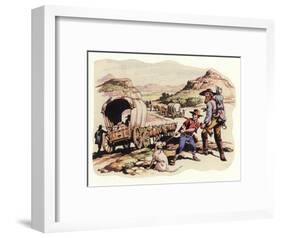 The Great Trek of 1835-1837-Pat Nicolle-Framed Giclee Print