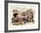 The Great Trek of 1835-1837-Pat Nicolle-Framed Giclee Print