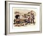 The Great Trek of 1835-1837-Pat Nicolle-Framed Giclee Print