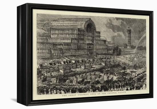 The Great Unionist Fete at the Crystal Palace-null-Framed Premier Image Canvas