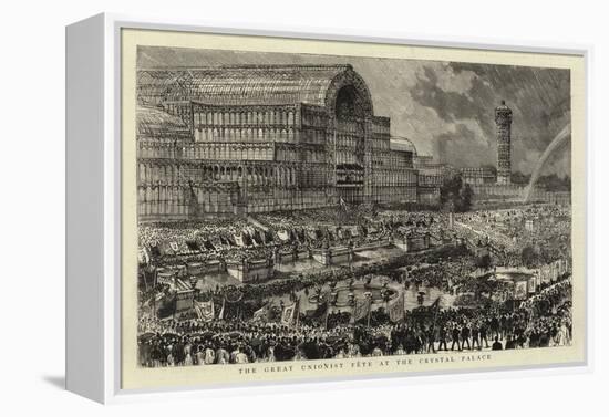 The Great Unionist Fete at the Crystal Palace-null-Framed Premier Image Canvas