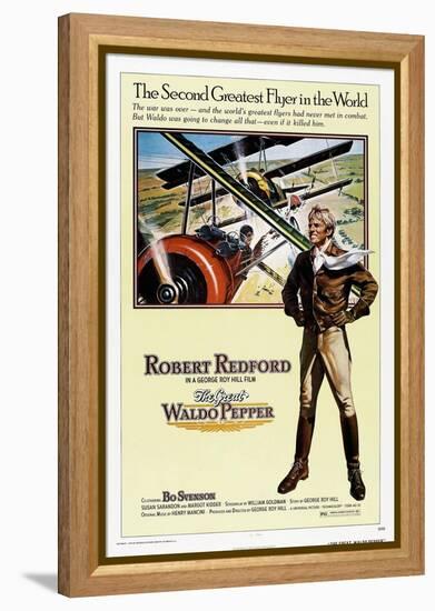 The Great Waldo Pepper, Robert Redford, 1975-null-Framed Stretched Canvas