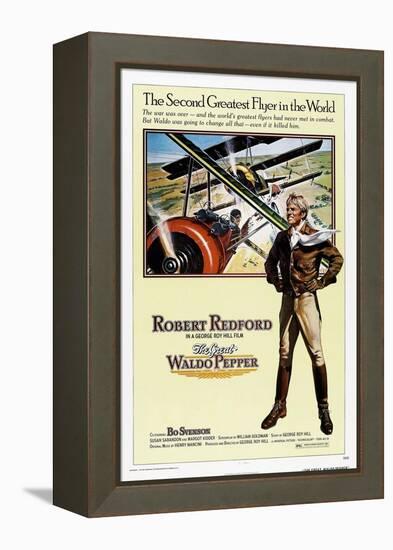 The Great Waldo Pepper, Robert Redford, 1975-null-Framed Stretched Canvas
