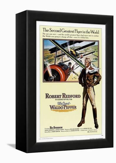 The Great Waldo Pepper, Robert Redford, 1975-null-Framed Stretched Canvas