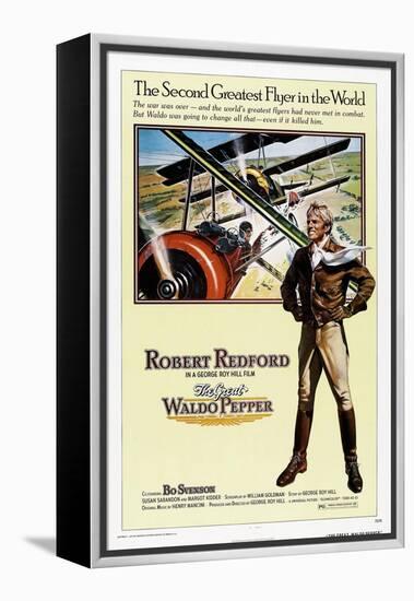 The Great Waldo Pepper, Robert Redford, 1975-null-Framed Stretched Canvas