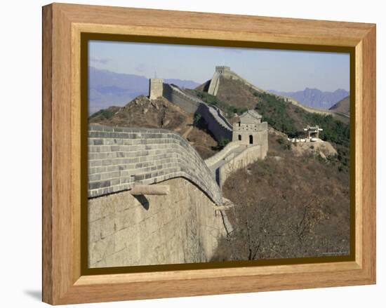 The Great Wall, Beijing, China, Asia-Gavin Hellier-Framed Premier Image Canvas