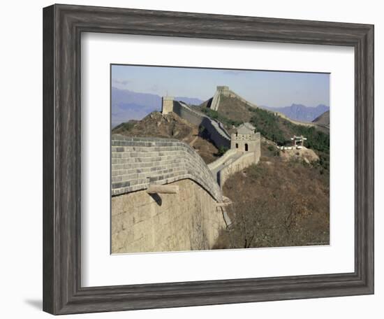 The Great Wall, Beijing, China, Asia-Gavin Hellier-Framed Photographic Print