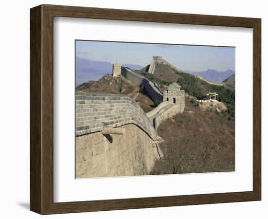 The Great Wall, Beijing, China, Asia-Gavin Hellier-Framed Photographic Print