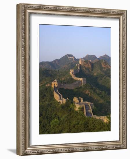 The Great Wall, Near Jing Hang Ling, Unesco World Heritage Site, Beijing, China-Adam Tall-Framed Photographic Print