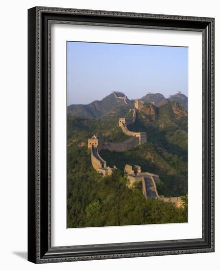 The Great Wall, Near Jing Hang Ling, Unesco World Heritage Site, Beijing, China-Adam Tall-Framed Photographic Print