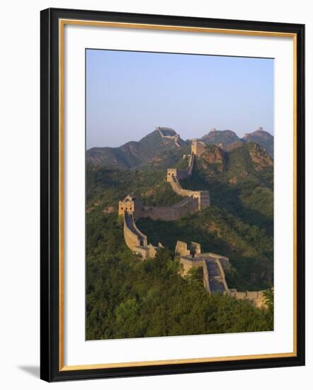 The Great Wall, Near Jing Hang Ling, Unesco World Heritage Site, Beijing, China-Adam Tall-Framed Photographic Print