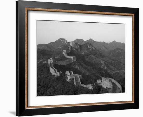 The Great Wall, Near Jing Hang Ling, Unesco World Heritage Site, Beijing, China-Adam Tall-Framed Photographic Print