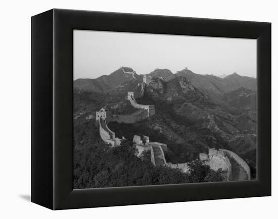 The Great Wall, Near Jing Hang Ling, Unesco World Heritage Site, Beijing, China-Adam Tall-Framed Premier Image Canvas