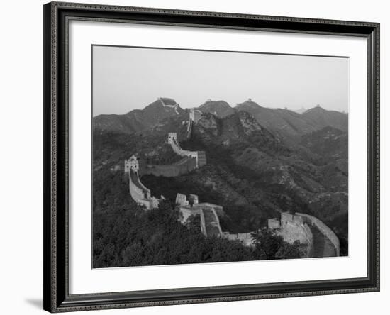 The Great Wall, Near Jing Hang Ling, Unesco World Heritage Site, Beijing, China-Adam Tall-Framed Photographic Print