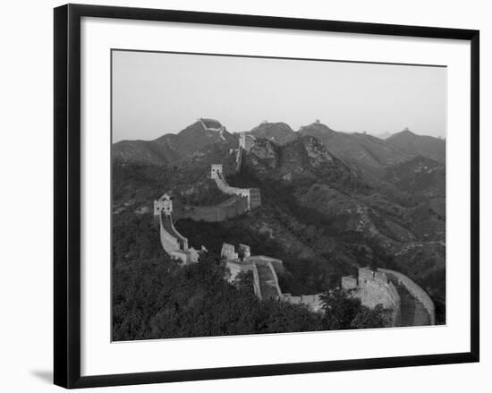 The Great Wall, Near Jing Hang Ling, Unesco World Heritage Site, Beijing, China-Adam Tall-Framed Photographic Print