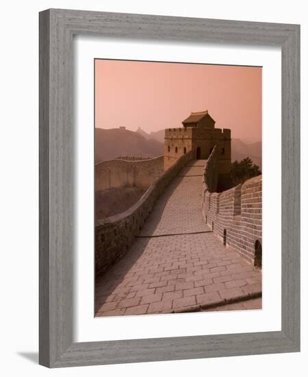 The Great Wall of China at Jinshanling, UNESCO World Heritage Site, China, Asia-null-Framed Photographic Print