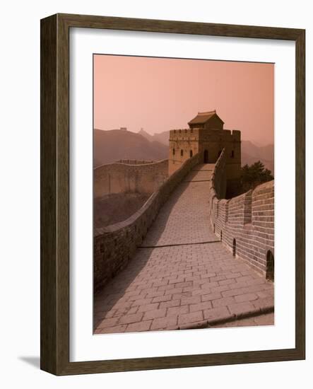 The Great Wall of China at Jinshanling, UNESCO World Heritage Site, China, Asia-null-Framed Photographic Print
