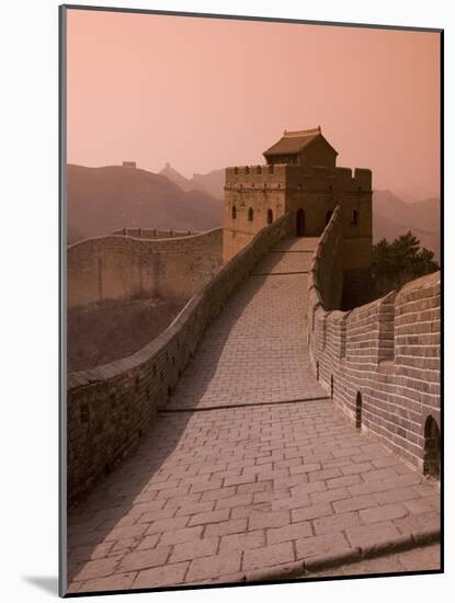 The Great Wall of China at Jinshanling, UNESCO World Heritage Site, China, Asia-null-Mounted Photographic Print