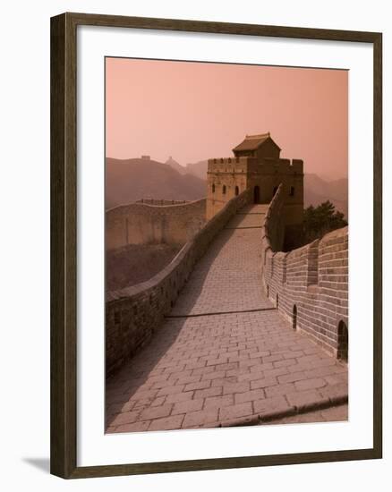 The Great Wall of China at Jinshanling, UNESCO World Heritage Site, China, Asia--Framed Photographic Print