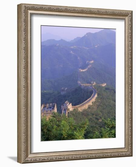 The Great Wall of China, Unesco World Heritage Site, Beijing, China-Alison Wright-Framed Photographic Print