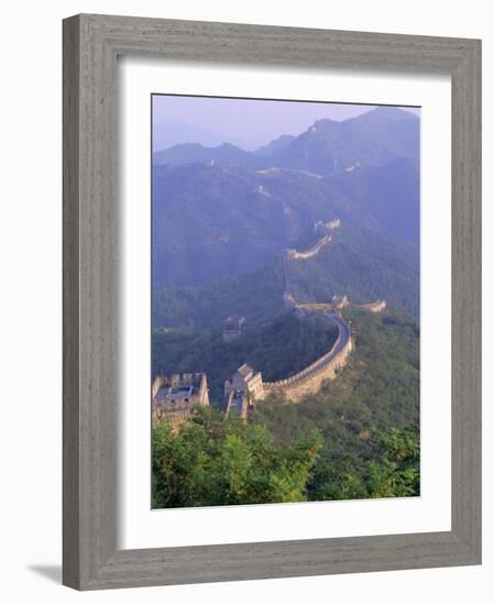 The Great Wall of China, Unesco World Heritage Site, Beijing, China-Alison Wright-Framed Photographic Print