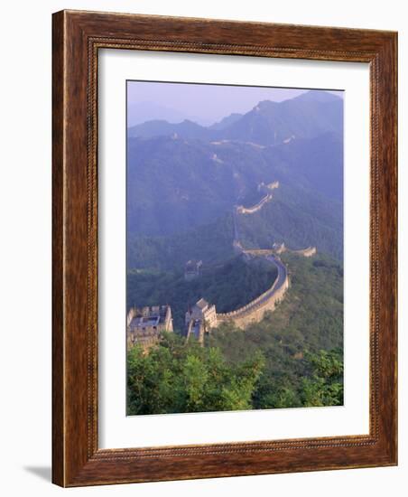 The Great Wall of China, Unesco World Heritage Site, Beijing, China-Alison Wright-Framed Photographic Print