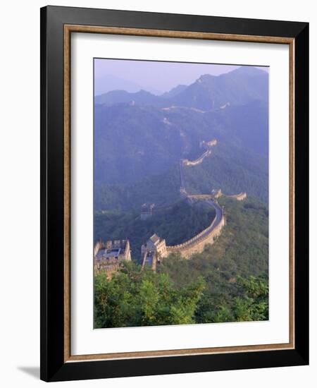 The Great Wall of China, Unesco World Heritage Site, Beijing, China-Alison Wright-Framed Photographic Print