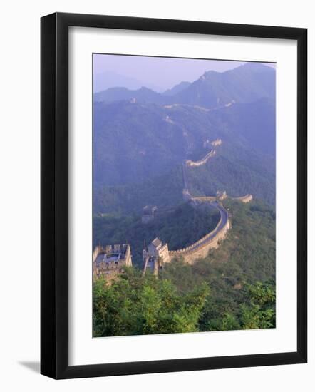 The Great Wall of China, Unesco World Heritage Site, Beijing, China-Alison Wright-Framed Photographic Print